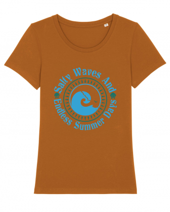 Salty Waves And Endless Summer Days Roasted Orange