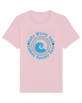 Salty Waves And Endless Summer Days Cotton Pink