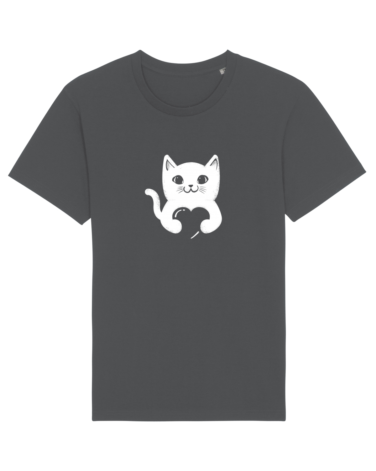 Tricou mânecă scurtă Unisex Rocker Anthracite