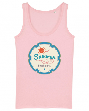 Summer Beach Party Cotton Pink