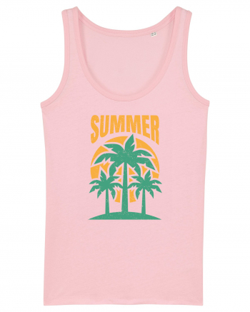 Summer Beach Sunshine Cotton Pink