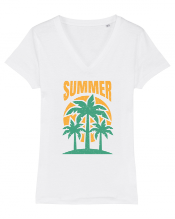 Summer Beach Sunshine White