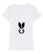 Iepurașul Mort Tricou mânecă scurtă guler V Damă Evoker