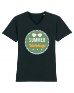 Summer Holidays Tricou mânecă scurtă guler V Bărbat Presenter