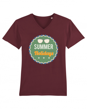 Summer Holidays Burgundy