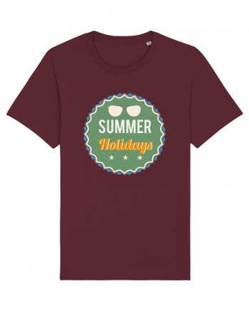 Summer Holidays Burgundy