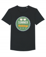 Summer Holidays Tricou mânecă scurtă guler larg Bărbat Skater