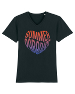 Summer Paradise Tricou mânecă scurtă guler V Bărbat Presenter