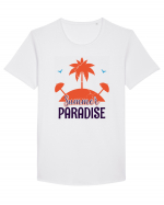 Summer Paradise Tricou mânecă scurtă guler larg Bărbat Skater