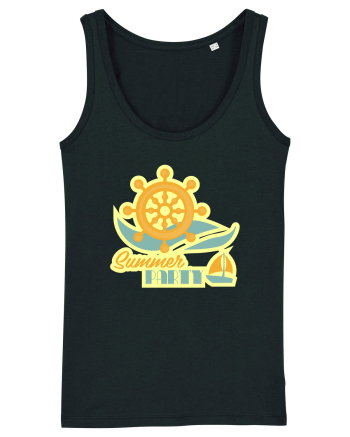 Summer Party Boat Black