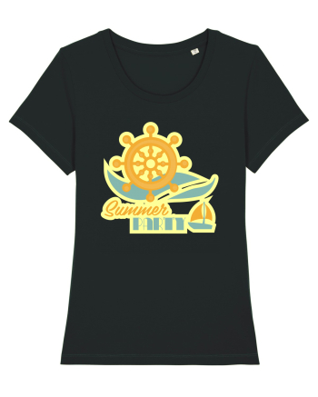 Summer Party Boat Black