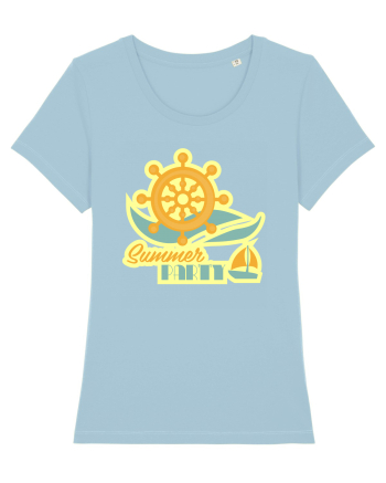 Summer Party Boat Sky Blue