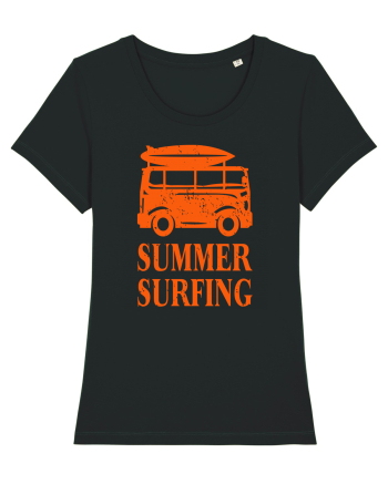 Summer Surfing Van Black