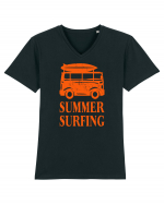 Summer Surfing Van Tricou mânecă scurtă guler V Bărbat Presenter