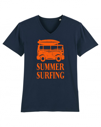 Summer Surfing Van French Navy
