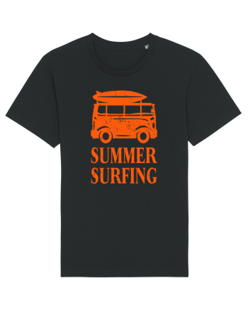 Summer Surfing Van Black