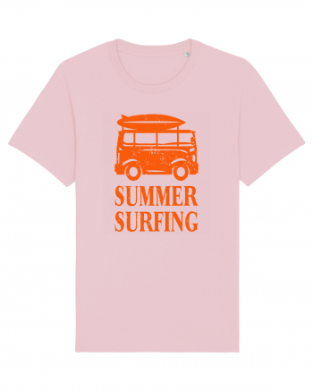 Summer Surfing Van Cotton Pink