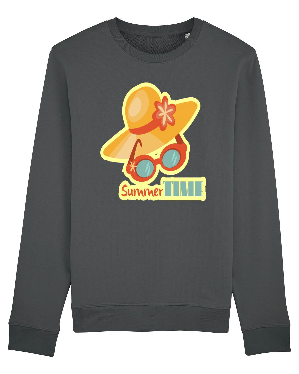 Bluză mânecă lungă Unisex Rise Anthracite