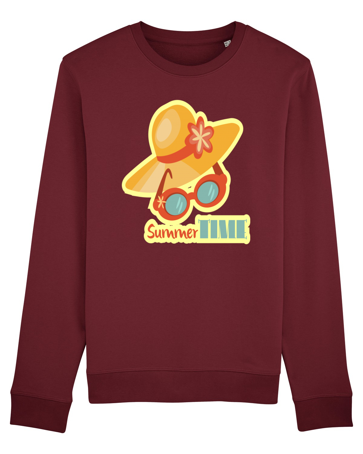 Bluză mânecă lungă Unisex Rise Burgundy