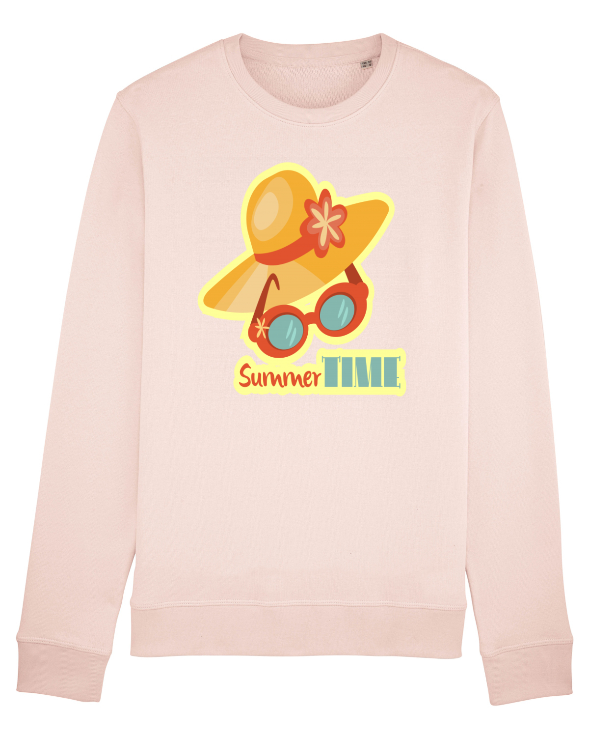 Bluză mânecă lungă Unisex Rise Candy Pink