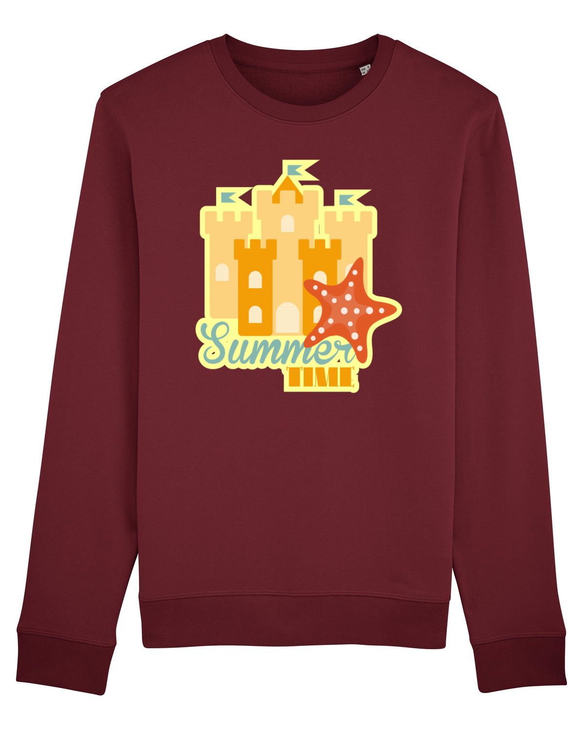 Bluză mânecă lungă Unisex Rise Burgundy