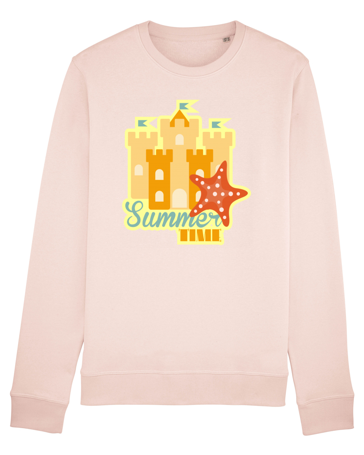 Bluză mânecă lungă Unisex Rise Candy Pink