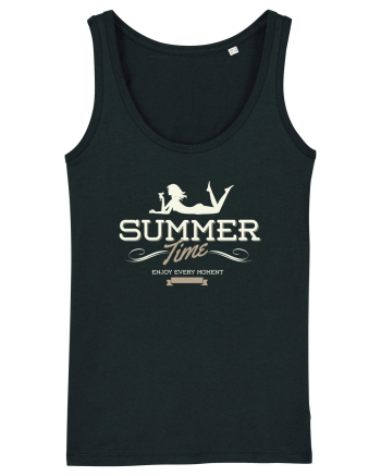 Summer Time Enjoy Every Moment Black