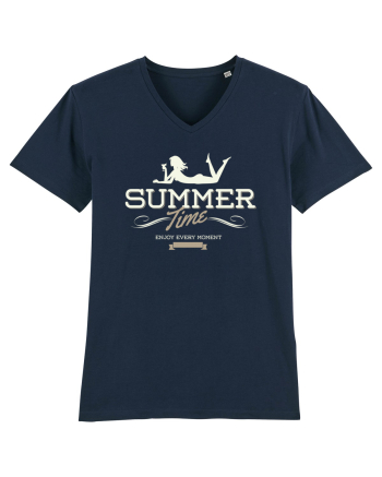 Summer Time Enjoy Every Moment French Navy