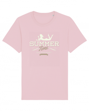 Summer Time Enjoy Every Moment Cotton Pink