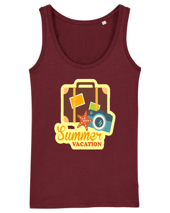 Summer Vacation Burgundy