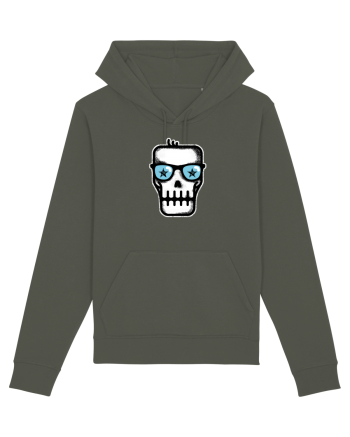 Dead Rock Star Skull Khaki