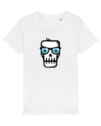 Dead Rock Star Skull White