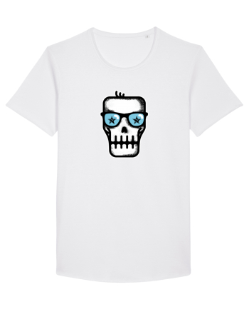 Dead Rock Star Skull White