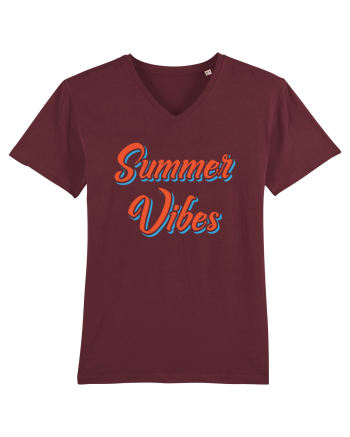 Summer Vibes Burgundy
