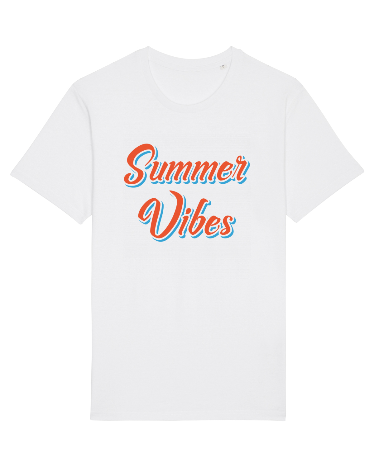 Tricou mânecă scurtă Unisex Rocker White