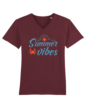 Summer Vibes Burgundy