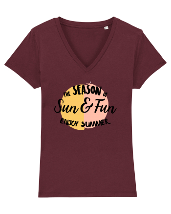 Sun & Fun Burgundy