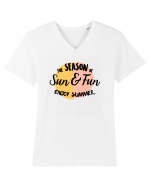 Sun & Fun Tricou mânecă scurtă guler V Bărbat Presenter