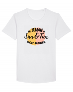 Sun & Fun Tricou mânecă scurtă guler larg Bărbat Skater