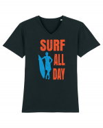 Surf All Day Tricou mânecă scurtă guler V Bărbat Presenter