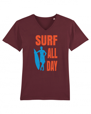 Surf All Day Burgundy