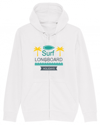 Surf Longboard White