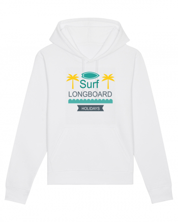 Surf Longboard White