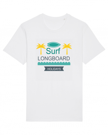 Surf Longboard White