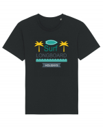 Surf Longboard Tricou mânecă scurtă Unisex Rocker