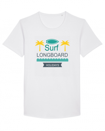 Surf Longboard White