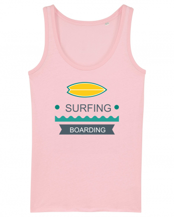 Surfing Boarding Cotton Pink