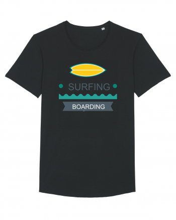 Surfing Boarding Black