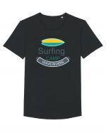 Surfing Camp Tricou mânecă scurtă guler larg Bărbat Skater