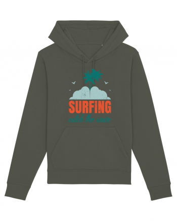 Surfing Catch The Wave Khaki